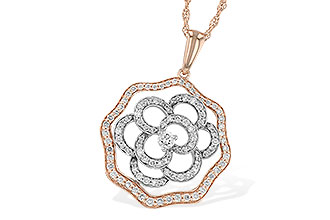 A234-47461: NECKLACE .73 TW
