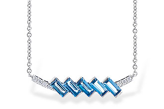 A319-07525: NECK .75 LONDON BLUE TOPAZ .80 TGW
