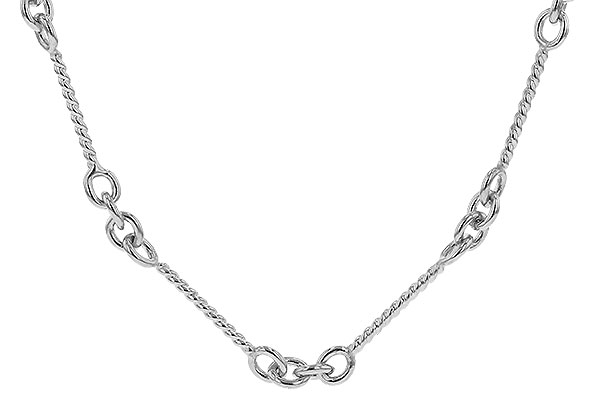 C319-96607: TWIST CHAIN (20IN, 0.8MM, 14KT, LOBSTER CLASP)