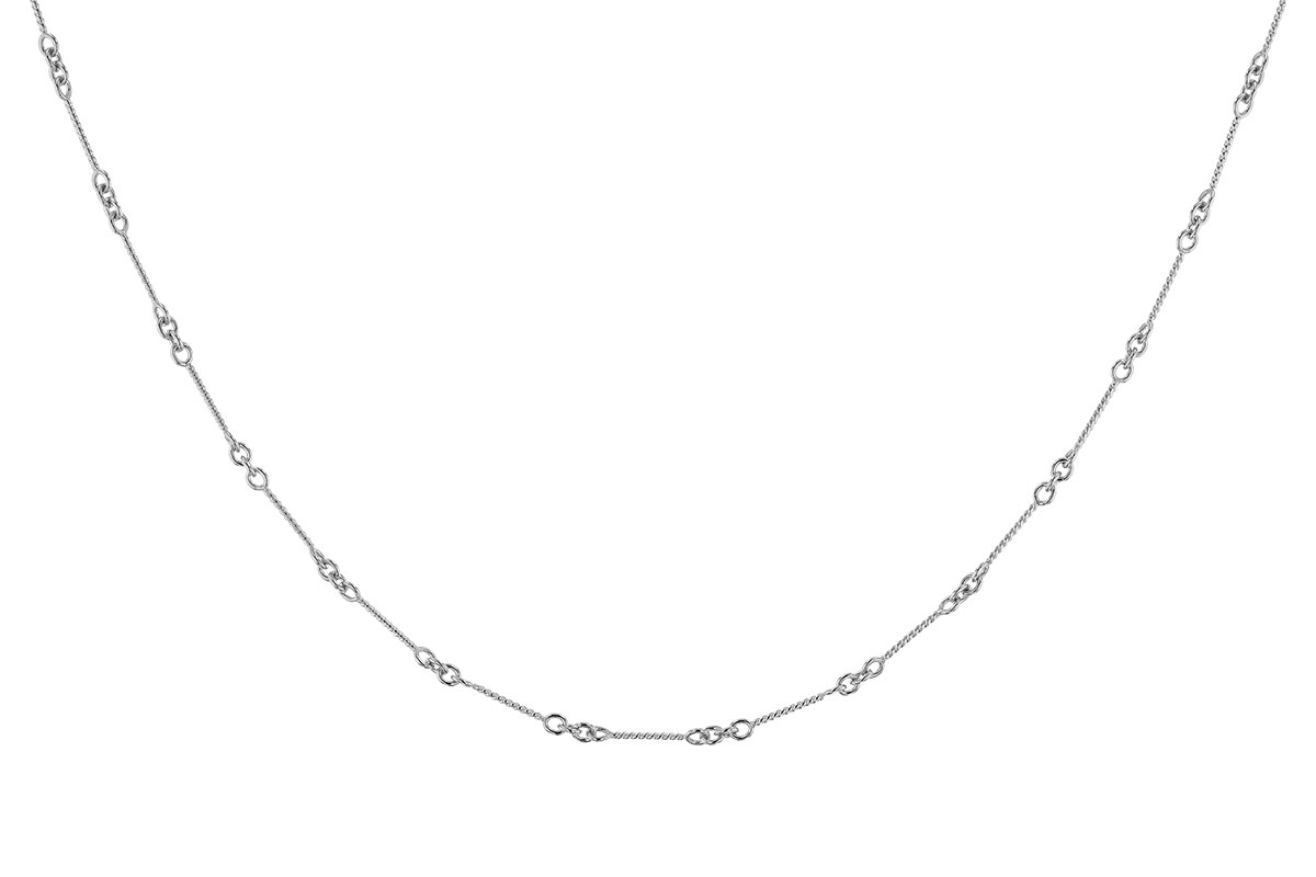 C320-82016: TWIST CHAIN (7IN, 0.8MM, 14KT, LOBSTER CLASP)