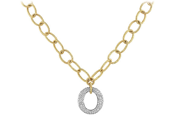 E236-28397: NECKLACE 1.02 TW (17 INCHES)