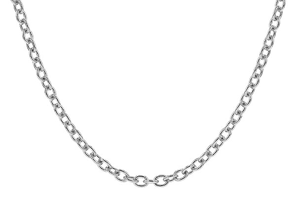 E319-97488: CABLE CHAIN (20IN, 1.3MM, 14KT, LOBSTER CLASP)
