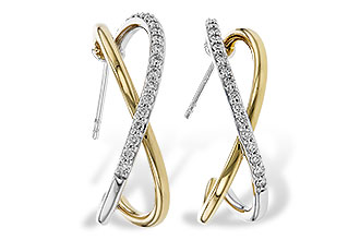 E320-83897: EARRINGS .50 TW