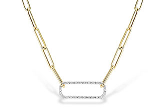 G319-91179: NECKLACE .50 TW (17 INCHES)