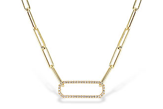 G319-91179: NECKLACE .50 TW (17 INCHES)