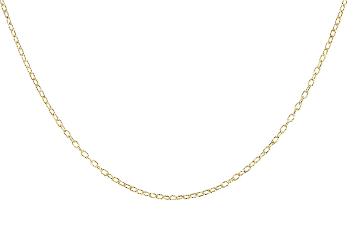 G319-96615: ROLO LG (18IN, 2.3MM, 14KT, LOBSTER CLASP)