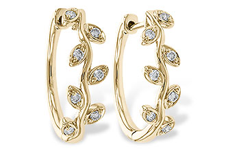 G320-83879: EARRINGS .25 TW