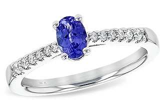H236-34733: LDS RG .47 TANZANITE .62 TGW
