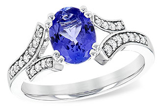 K236-33906: LDS RG 1.15 TANZANITE 1.30 TGW