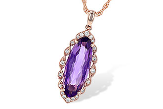 L236-34742: NECK 3.60 AMETHYST 3.74 TGW