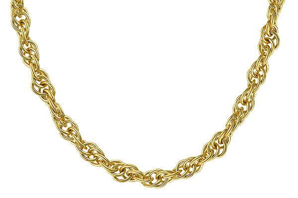 L319-96633: ROPE CHAIN (8", 1.5MM, 14KT, LOBSTER CLASP)