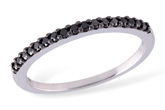 M230-89342: LDS WED RG .16 TW BLACK DIAS