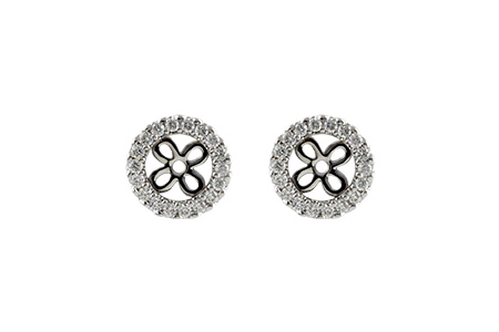 M233-58379: EARRING JACKETS .24 TW (FOR 0.75-1.00 CT TW STUDS)